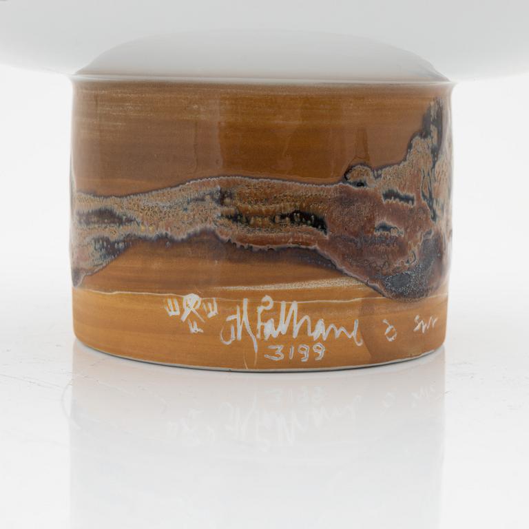 Carl-Harry Stålhane, a unique stoneware bowl, Rörstrand.