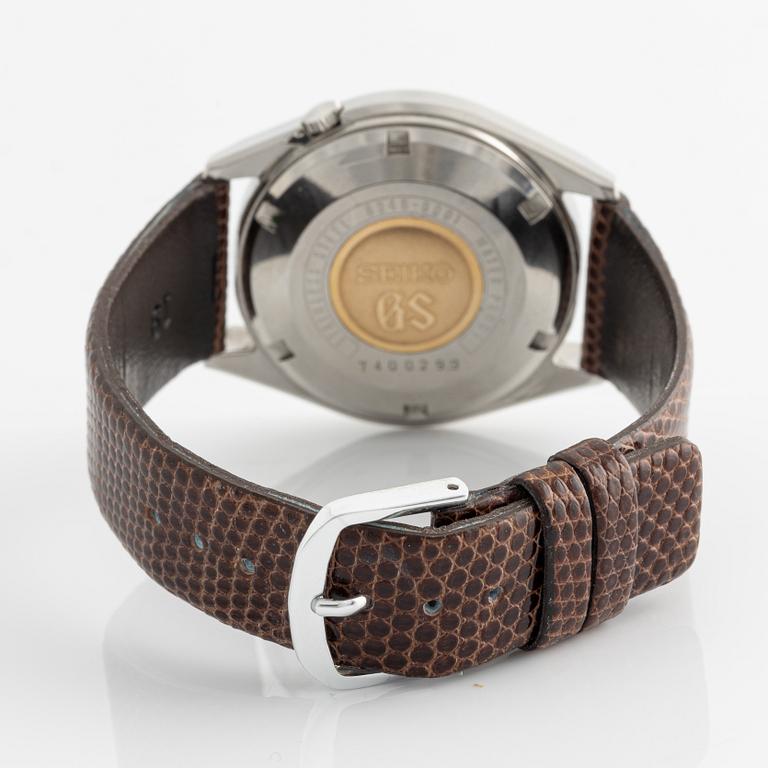 Seiko, Grand Seiko, Day Date, "62GS", "First automatic", wristwatch, 36 mm.