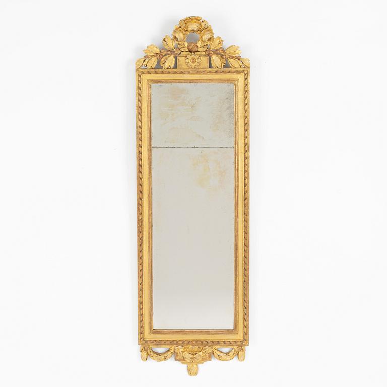 Spegel, Stockholmsarbete, 1700-talets slut, Gustaviansk.