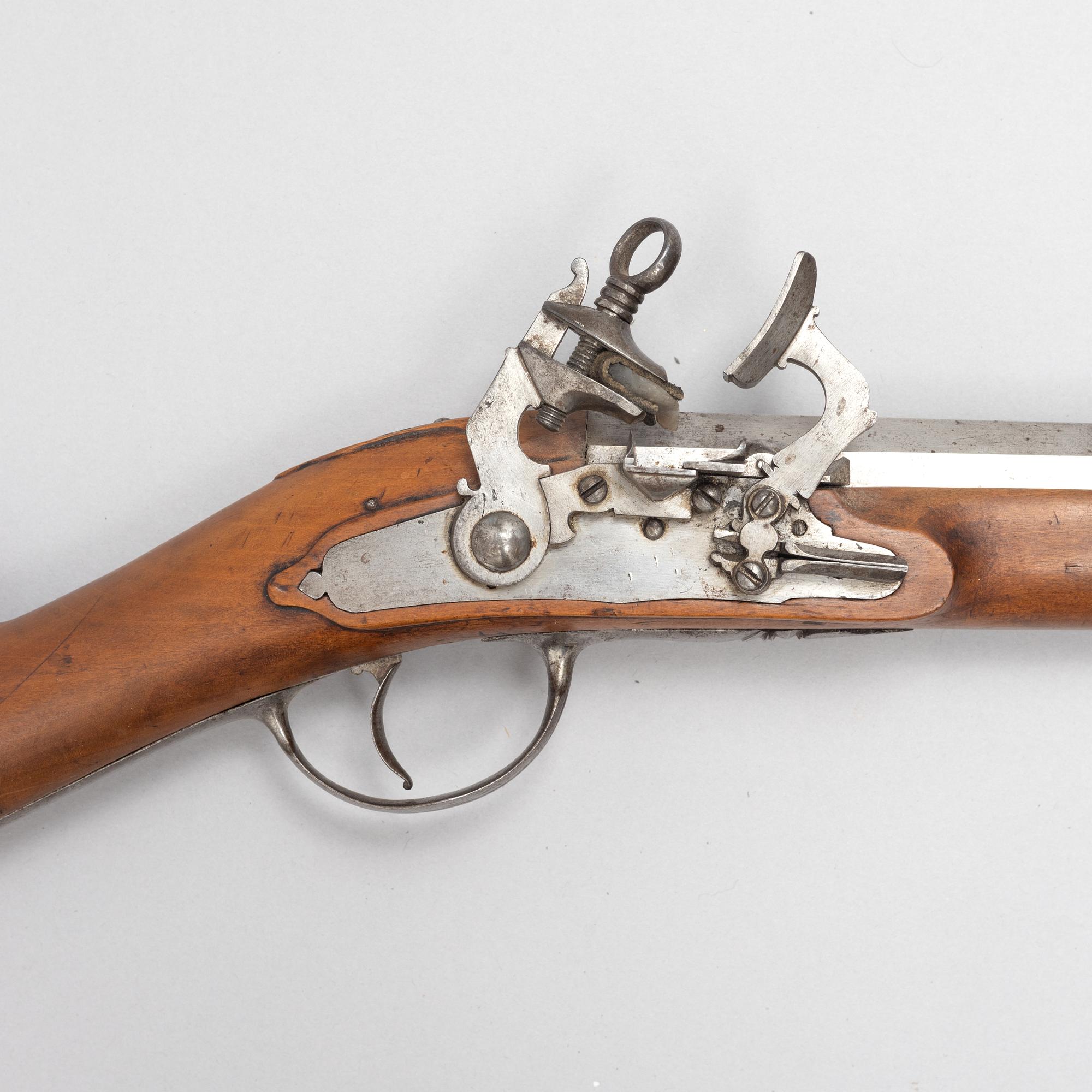 Snaphaunce gun, signed Balthasar Zellner, first half of the 18th century.