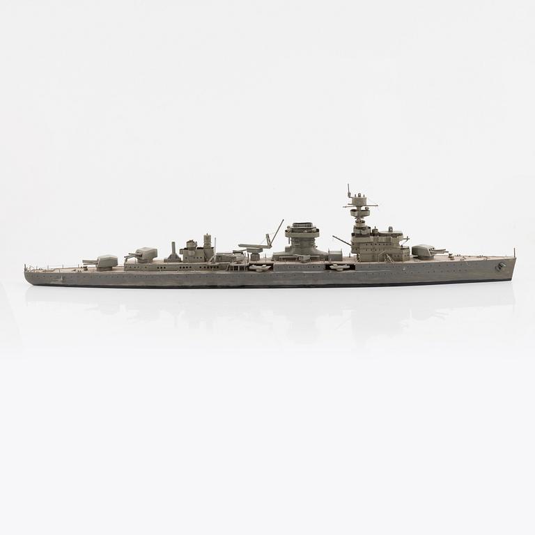 A model ship, 20th century.