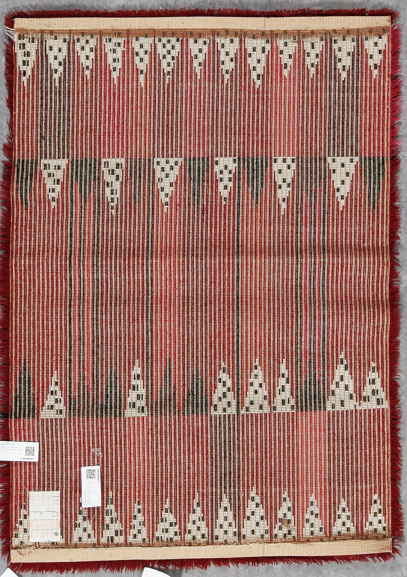 MATTA, rya, Marianne Richter, Östergyllen 135x95 cm.