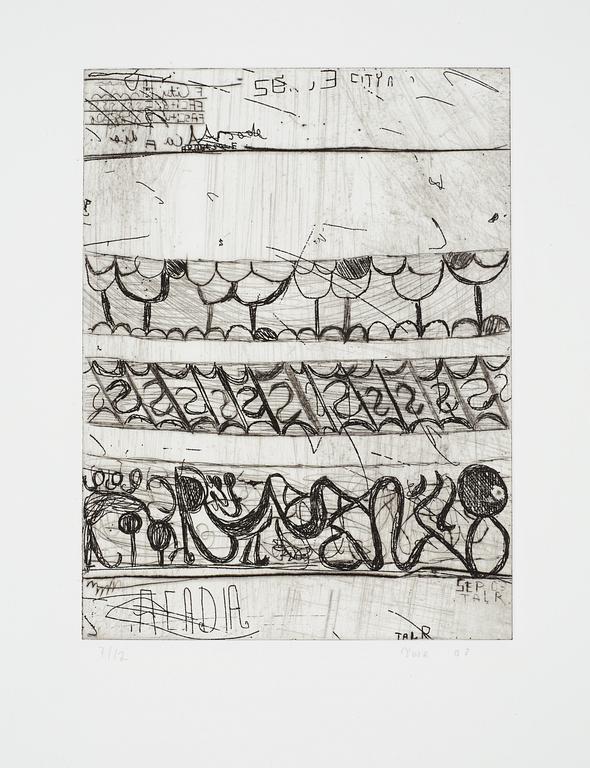 Tal R, "Moon Saloon".