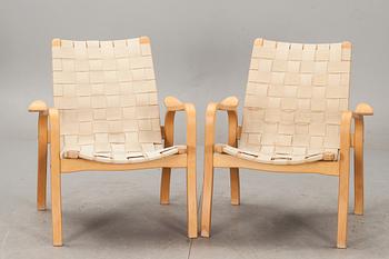 FÅTÖLJ, ett par. "Primo", design Yngve Ekström för Swedese.