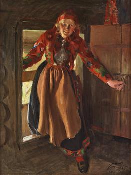 Anders Zorn, "Flodakulla en face".