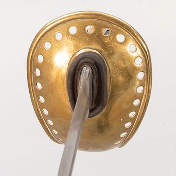 A Swedish cavalry sword 1893 pattern, with scabbard.