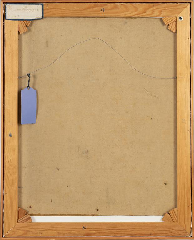 Birger Simonsson, oil on canvas, not signed.