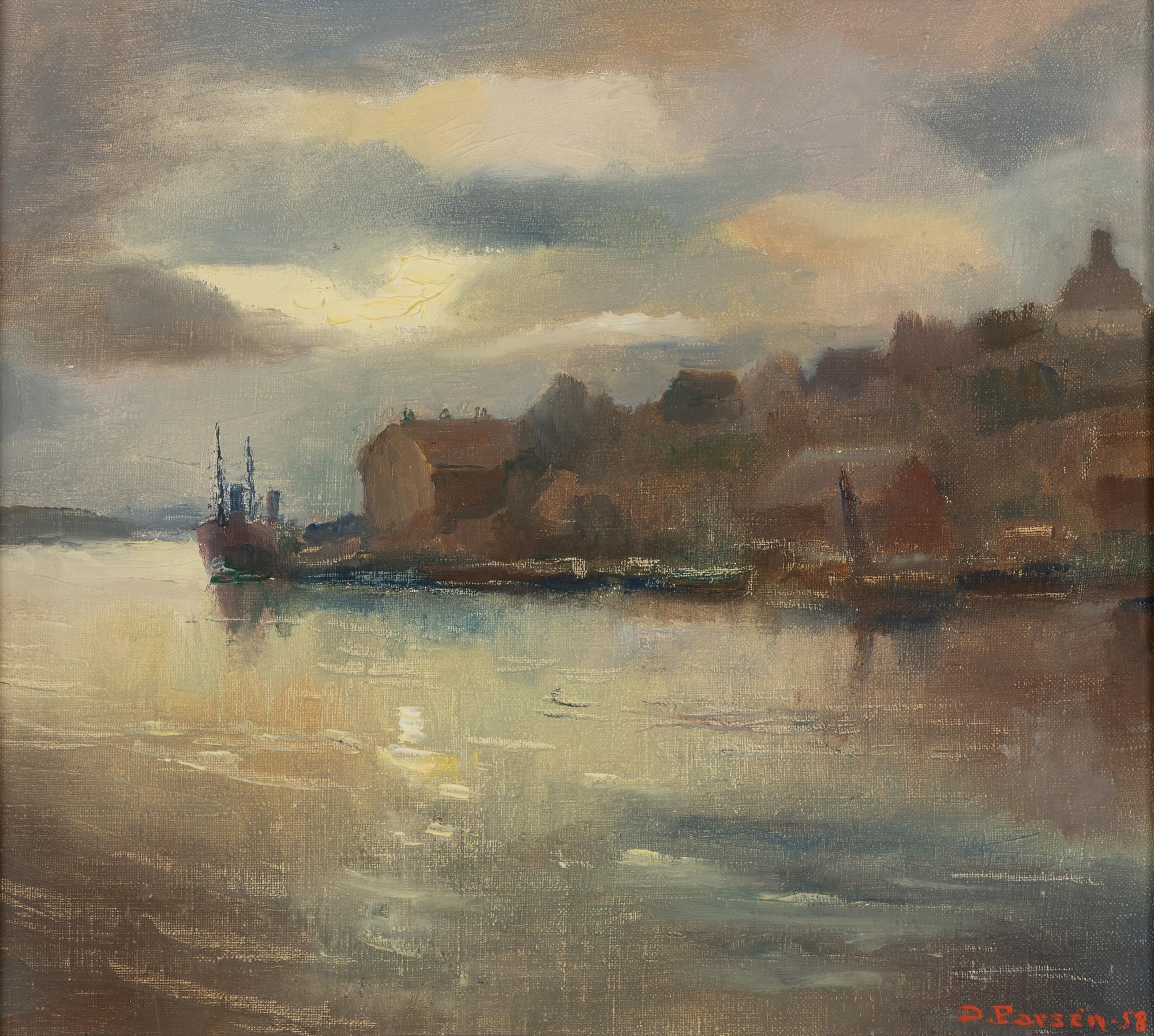 David Parsen, View towards Katarina Church.