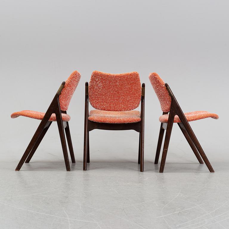 Three chairs, Treman, 1950's/60's.