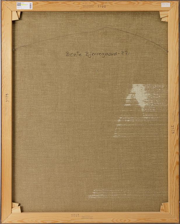 Bente Bjerregaard, 'Blåa träd (Blue trees)'.