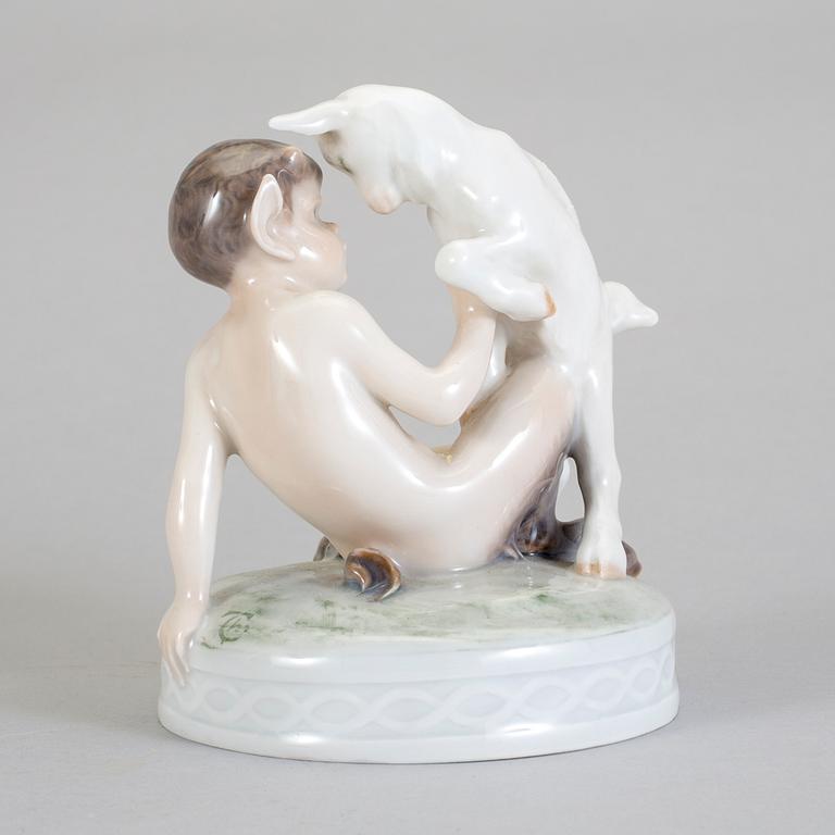 FIGURIN, porslin, Christian Thomsen, Royal Copenhagen, 1900-tal.