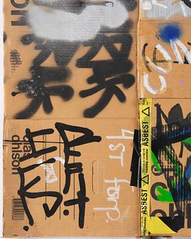 Linnéa Sjöberg, "Salong flyttkartong".