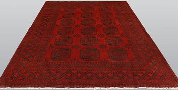 A carpet, Afghan, ca 289 x 210 cm.