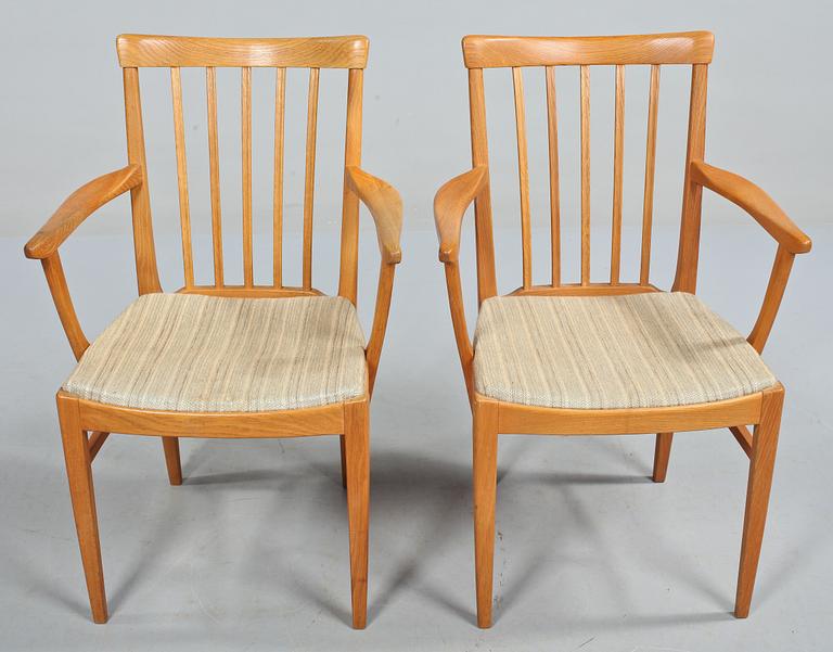 KARMSTOLAR, ett par, "Herrgården", Carl Malmsten, Bodafors, 1900-talets andra hälft.