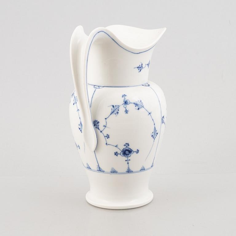 A 'Musselmalet' porcelain jug, Royal Copenhagen, 1840-60.