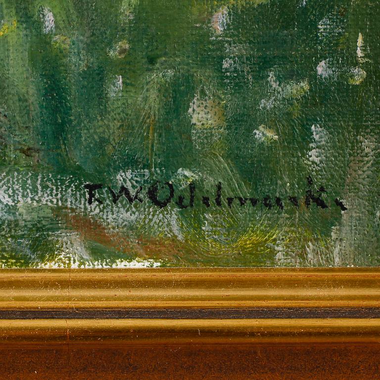 FRANS WILHELM ODELMARK, olja på duk, signerad.