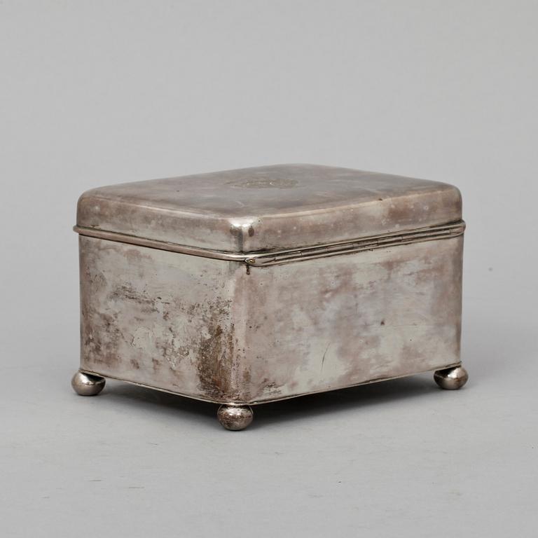 SKRIN, silver, märkt Wiehr, Dresden, 1814, vikt 536g.