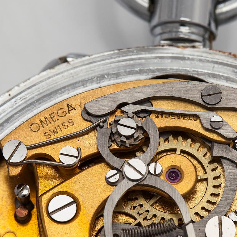 Omega, sekuntikelloja, 5 kpl, Rattrapante, kronografi, 65 mm.