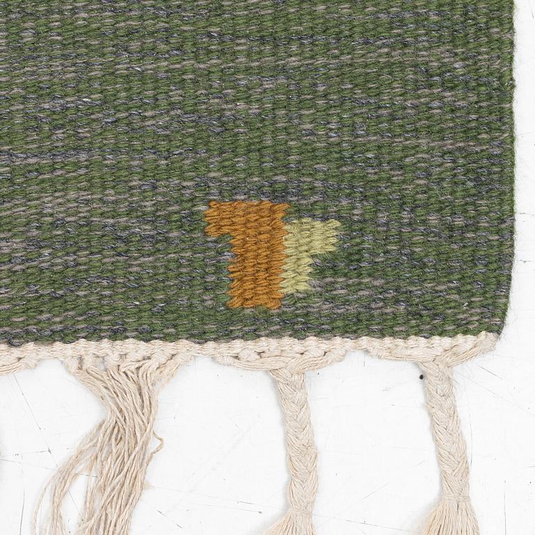 Erik Lundberg, a 'Korall' flat weave rug, c. 217 x 141 cm.