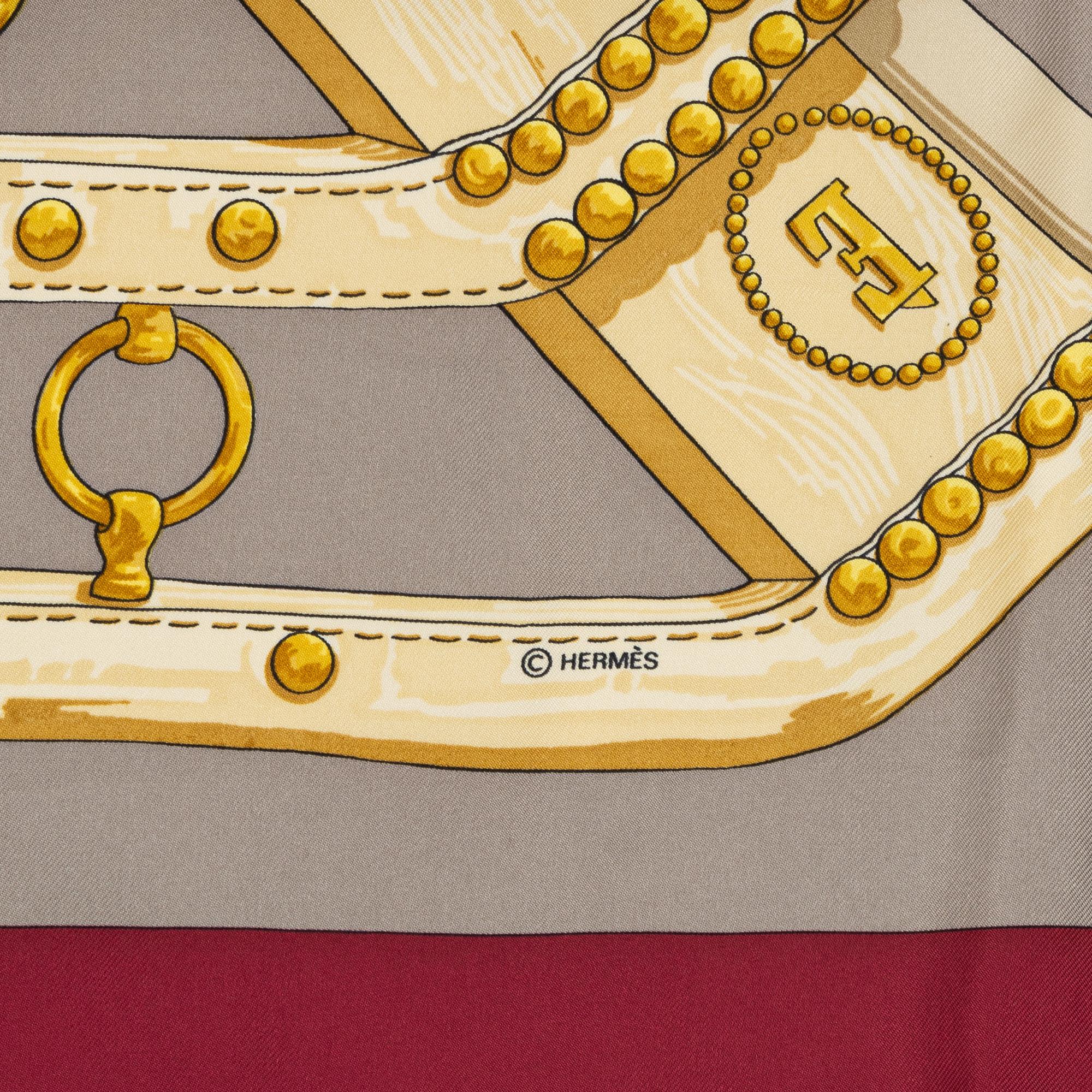 Hermès, scarf, "Aux Champs".