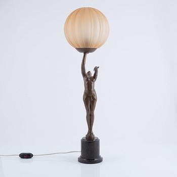 An Art Déco table lamp, 1920's/30's.