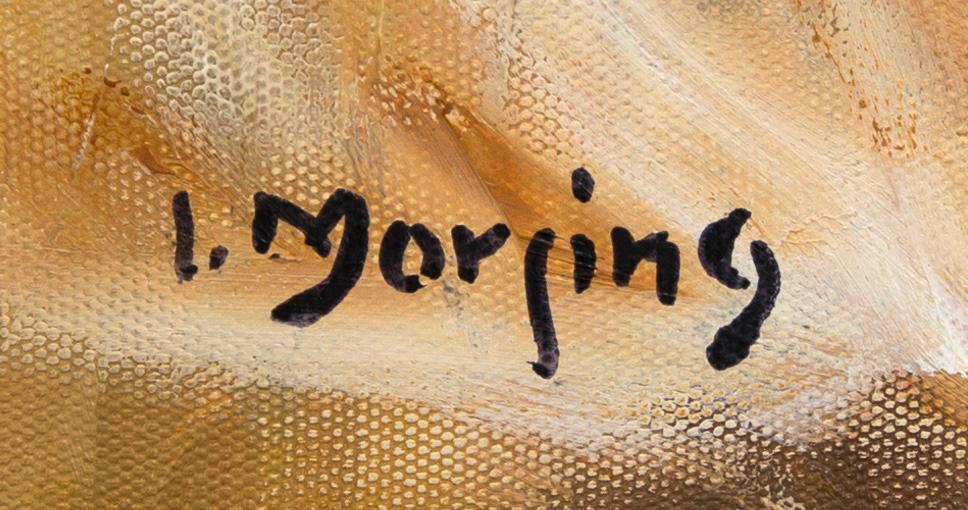 Ivar Morsing, oil on panel signed.