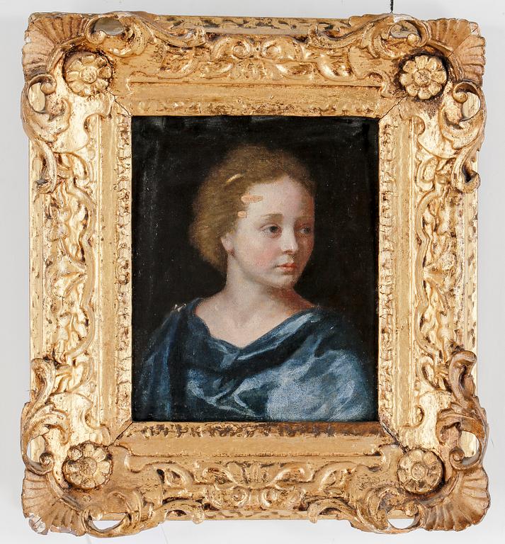 OKÄND KONSTNÄR, olja på duk, ej signerad, 16/1700-tal.