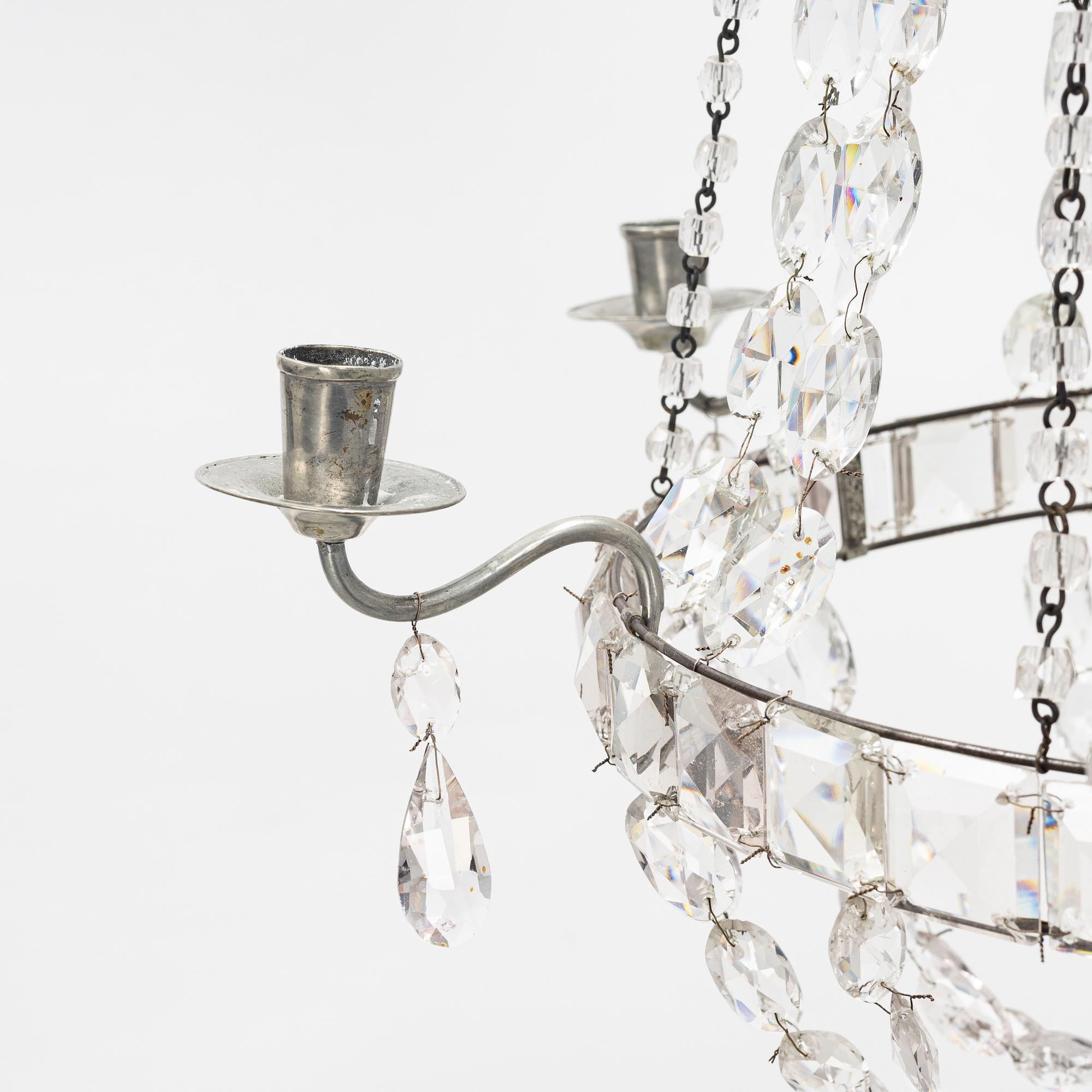 Ljuskrona, 1800-talets slut.