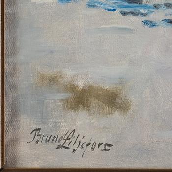Bruno Liljefors, Fällande svanar.