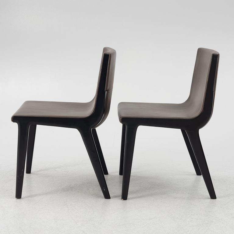 Antonio Citterio, a pair of Acanto Chairs', Maxalto.