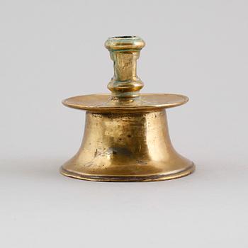 LJUSSTAKE, mässing, 1500-tal.
