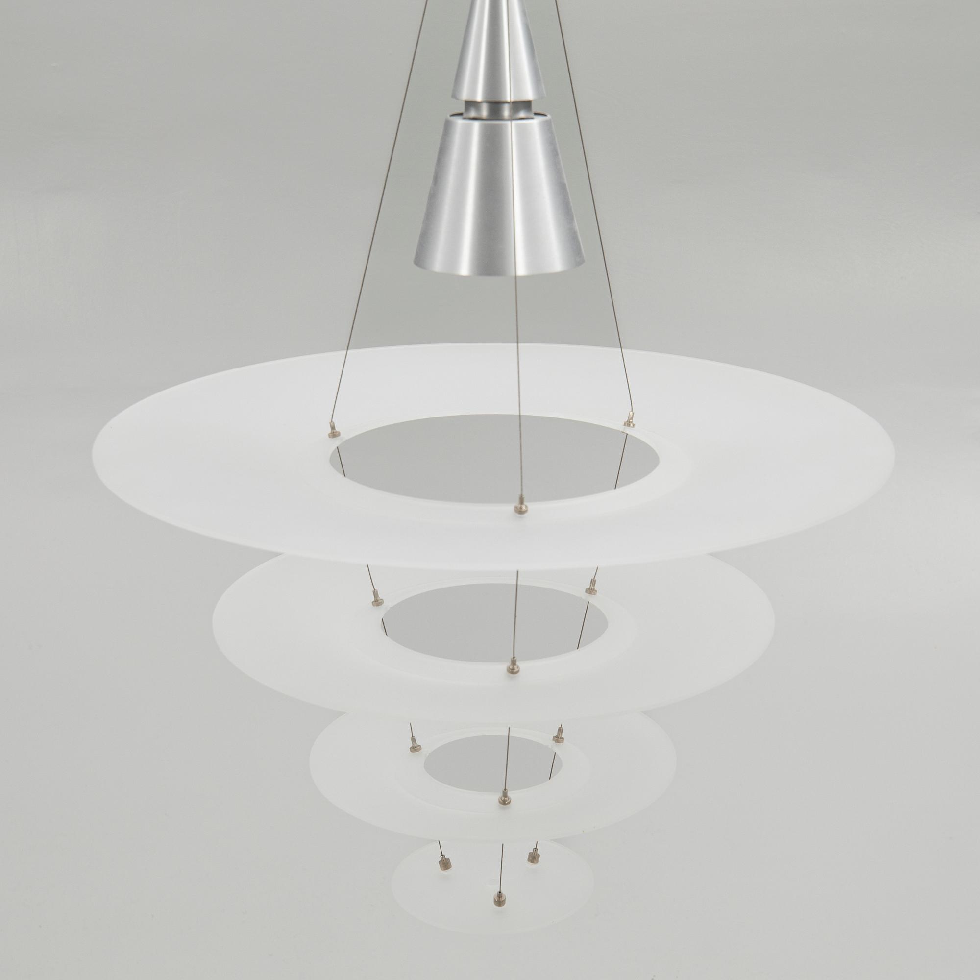 Shoichi Uchiyama, pendant lamp, "Enigma", Louis Poulsen, Denmark, late 20th century.