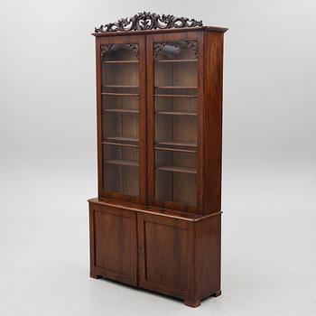 Empire, A late Empire book cabinet, first half of the 19th century.