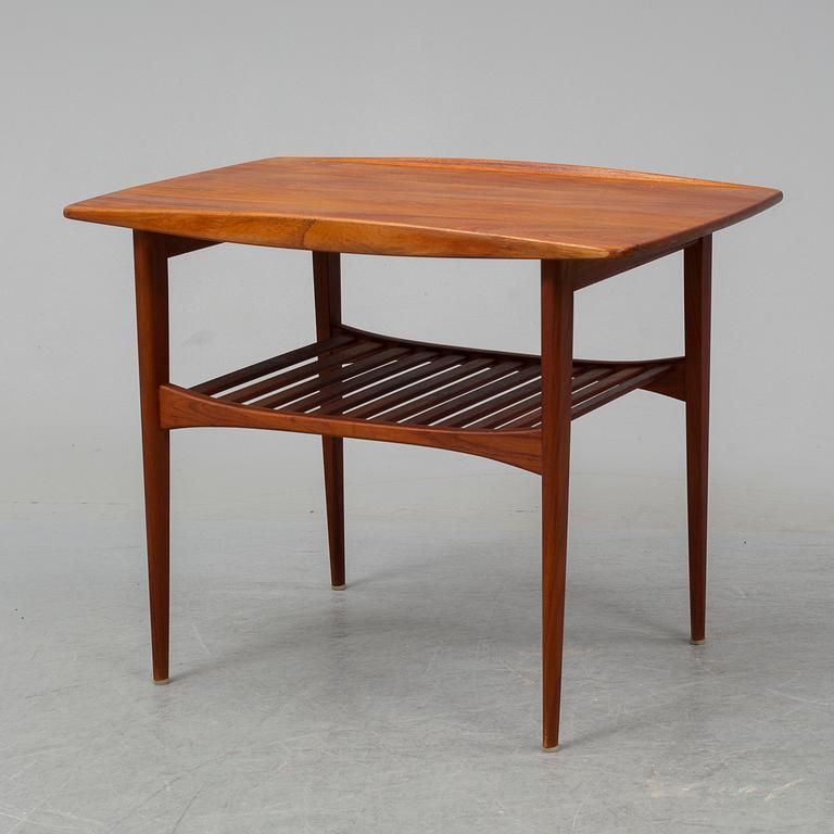 A teak coffee table, France & Daverkosen, Denmark.