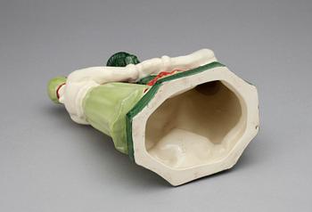 LJUSSTAKE, flintgods. Rörstrand, 1900-talets början.