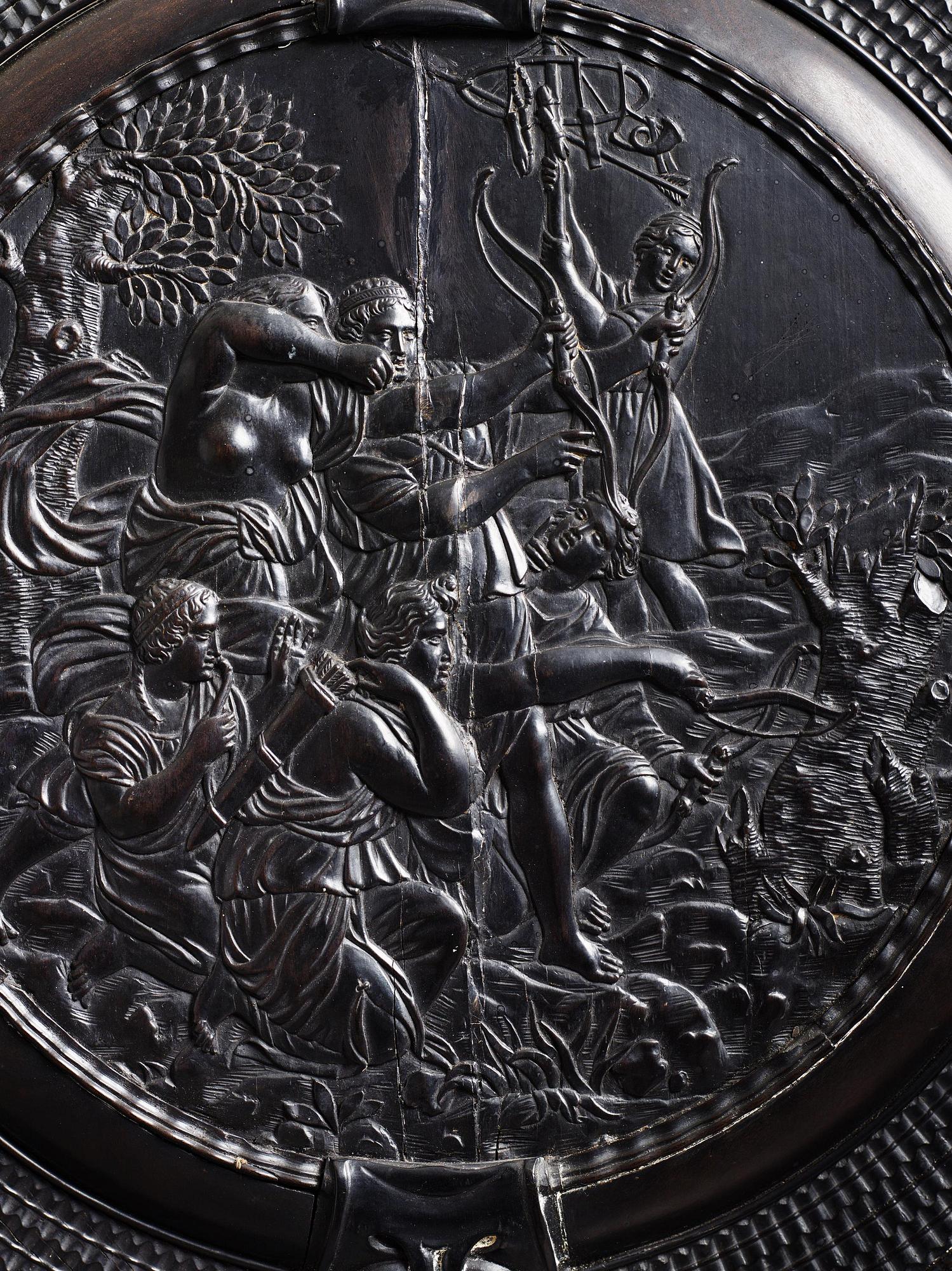 Det Bondeska Skåpet, sannolikt Paris, 1600- samt 1800-tal, Louis XIV och Louis XIV-stil.