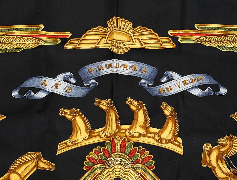 SCARF, "Les Parures Du Vent", Hermès, Paris.