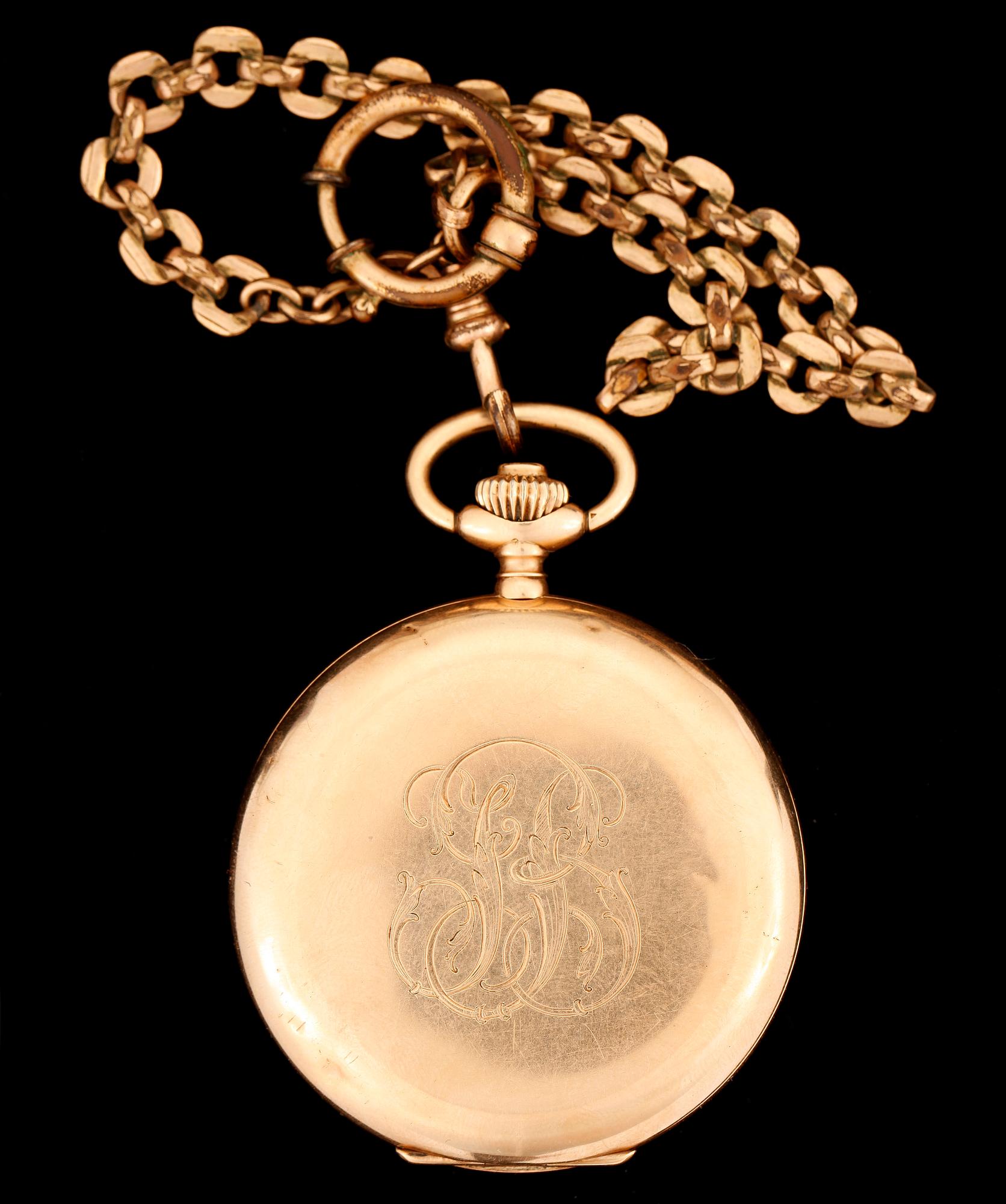 HERRFICKUR, guld 14K, 1900-talets första hälft. Tot ca 83 gram.