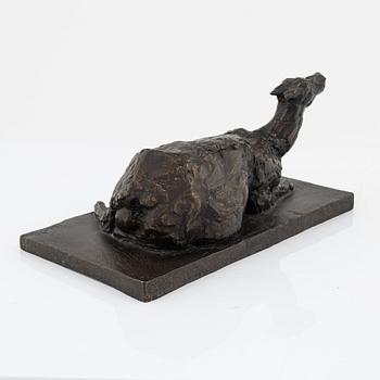 A bronze sculpture, signed ILL, dated -70.