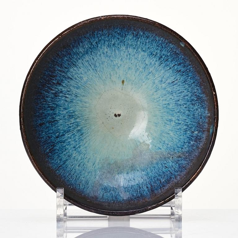 A lavender blue hairs fur glazed bowl, Song/Yuan dynasty.