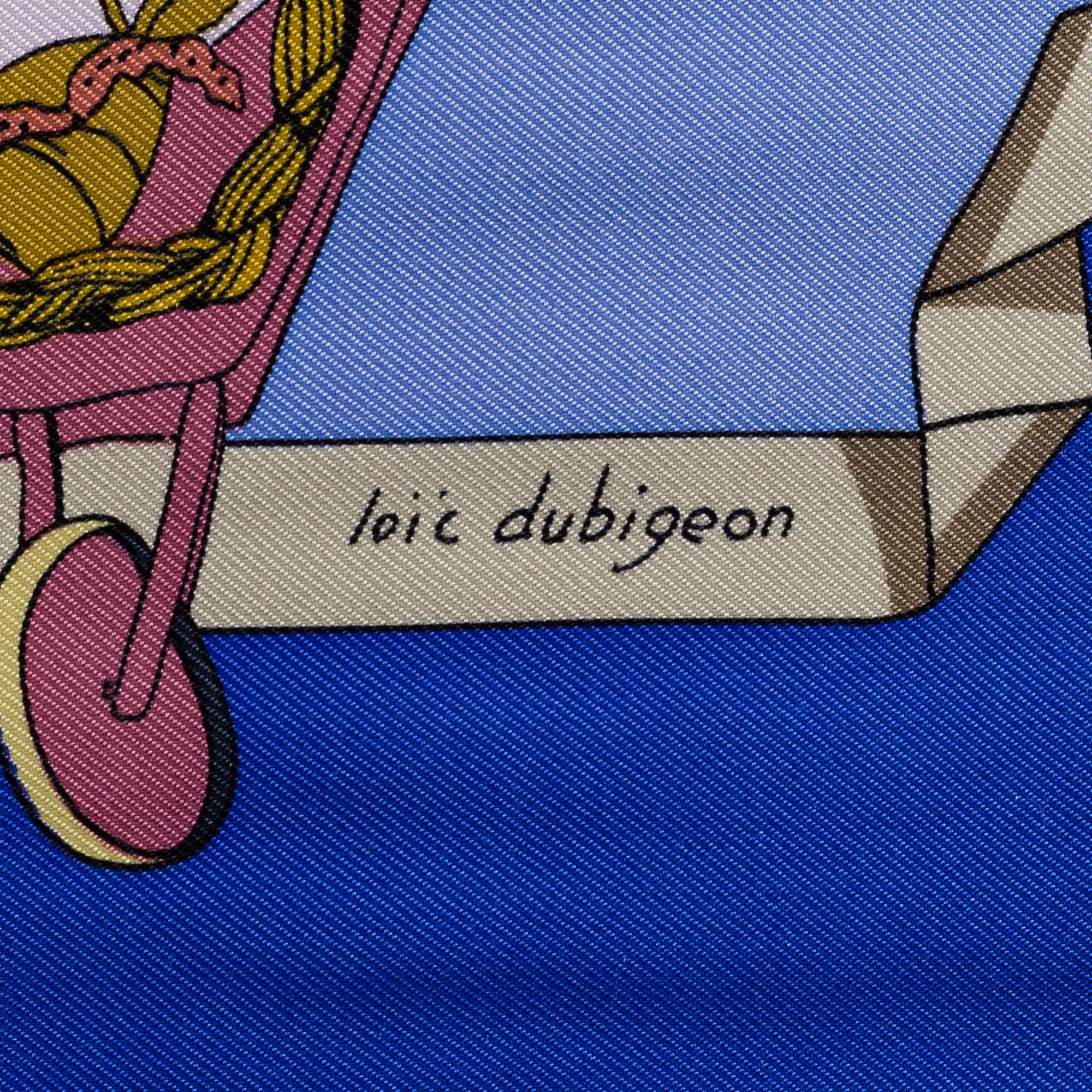 HERMÈS, "Hello-Dolly", Scarf.