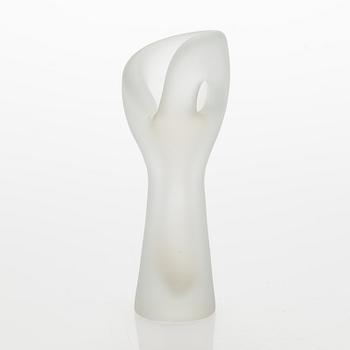 Timo Sarpaneva, maljakko, "Hiidennyrkki", signeerattu Timo Sarpaneva Iittala -55.