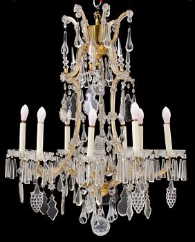 LJUSKRONA, rokokostil, 1900-tal. H 102.