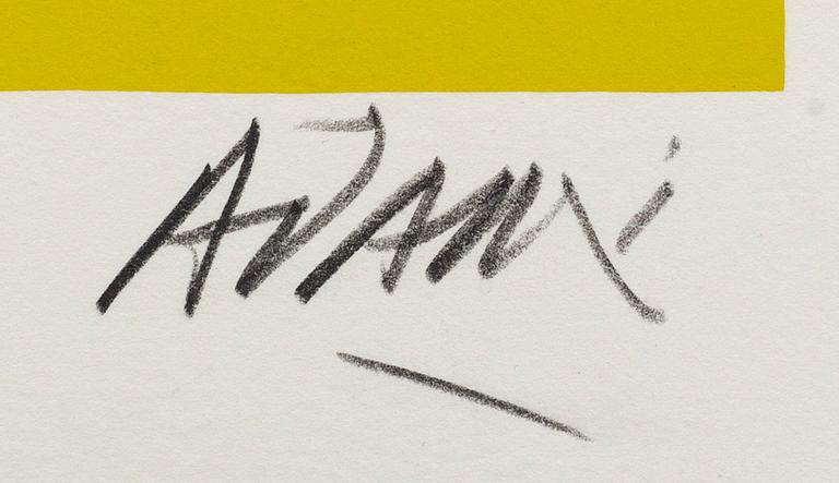 VALERIO ADAMI, signed and numbered 59/200.