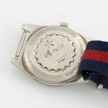 Aquastar, Genève, wristwatch, 36 mm.