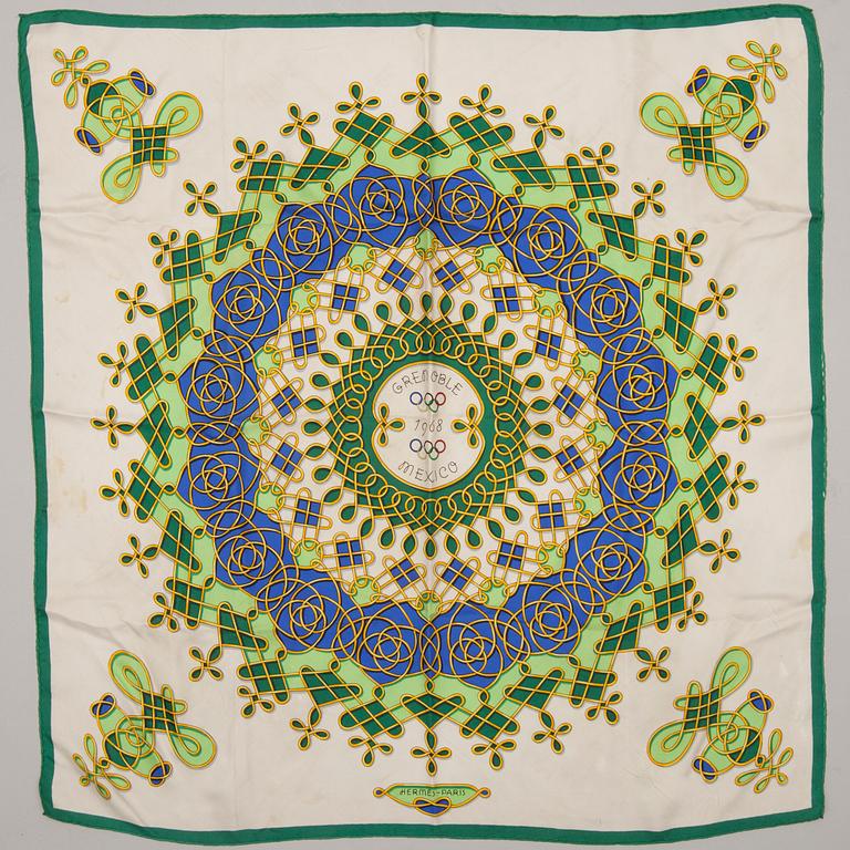 SCARF, "Grenoble 1968 Mexico", Hermès.