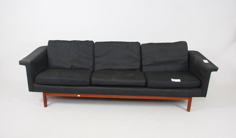 SOFFA MED FÅTÖLJER, 3 delar, 1960-tal.