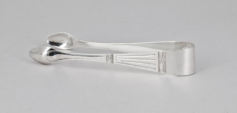 SOCKERTÅNG, silver. Henrik Hervander, Linköping 1819. Vikt 68 gr.