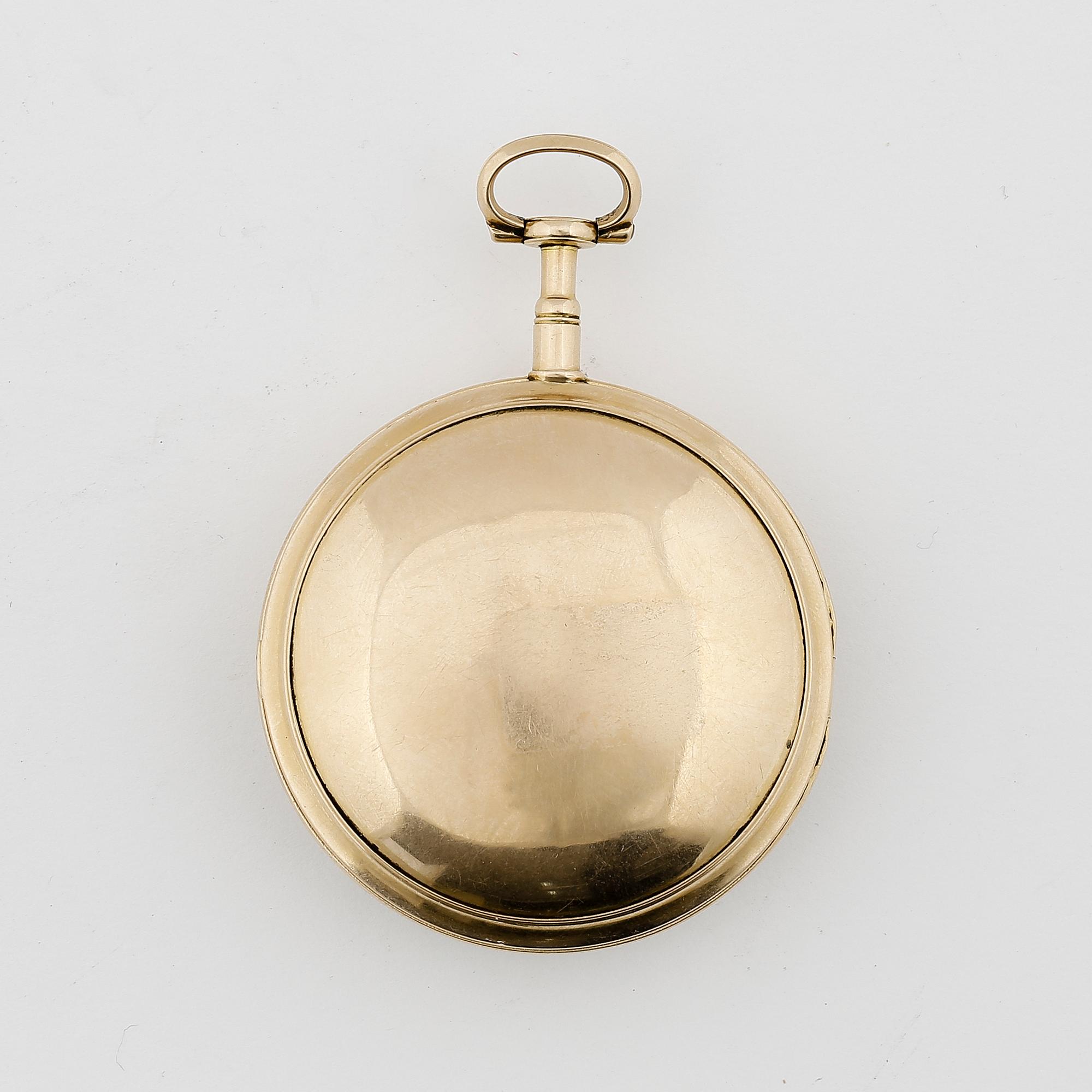 HERRFICKUR, guld 18K, Jacob Kock, Stockholm. Verket numrerat 1791. Tot ca 79 gram.