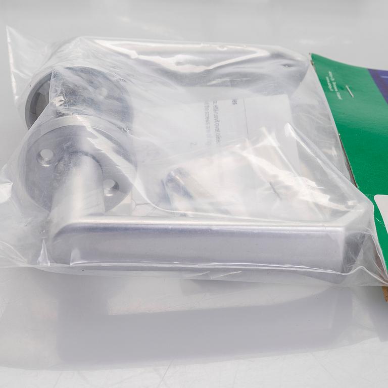 Alvar Aalto, Six pairs of late 20th century doorhandles, manufacturer Primo.